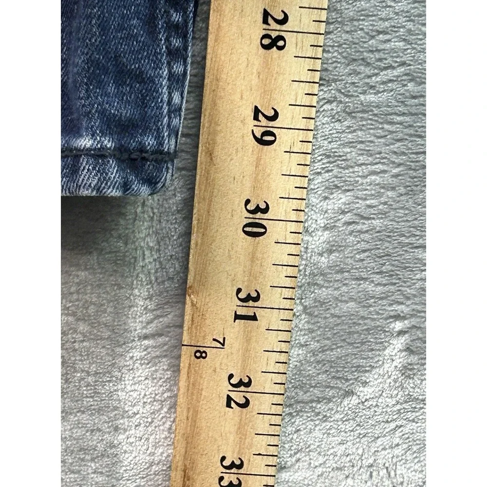 GoodFellow Mens Sz 38x30 Designer Blue Jeans Slim Fit Mid Rise Casual Guys Pants
